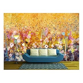 Watercolor Red Poppy Flowers Painting