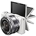 Sony Alpha a5100 HD 1080p Mirrorless Digital Camera White + 16-50mm Lens Kit + Lexar 32GB Card + DSLR Photo Bag + Extra Battery + Wide Angle Lens + 2X Telephoto Lens + Flash + Remote + Tripod