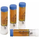 Robinair 16356 Universal A/C Dye - Pack of Four Twist-On Cartridges | 1oz. (30 ml) Each, Enough dye for 20 Applications; OEM Approved and SAE Certified