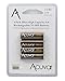Acuvar 4 High Capacity AA Rechargeable Batteries 3100mAh NiMH