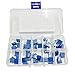 WINGONEER 50PCS 10Value 500 ohm to 1M ohm 3296W Multiturn Trimmer Potentiometer Assorted Kit Variable Resistor with Plastci Box