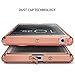 Ringke Xperia XZ Premium Case Fusion Crystal Clear PC Back TPU Bumper Drop Protection/Shock Absorption Technology Raised Bezels Protective Cover - Rose Gold Crystal