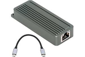Ludnsghsjk 10GbE Ethernet Adapter Ethernet Network LAN Cable Adapter RTL8159 for Desktop Laptop NAS