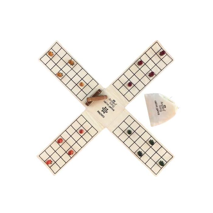 Buy Ancient Living Pachisi Ludo Indian Ludo Chausar Pagade
