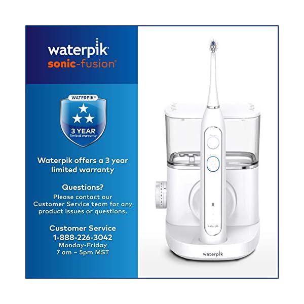 Waterpik sonic fusion warranty Clearance