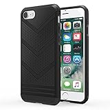 For iPhone 8 Case / iPhone 7 Case - MoKo Anti-Slip Slim Cover Shock Absorbing Protective Shell Flexible Rubber Bumper Case for Apple iPhone 8 / 7, BLACK
