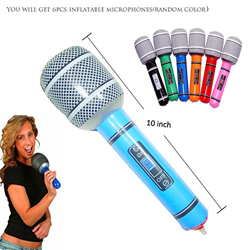 4 Inflatable+Rock+Star+Toy+Set