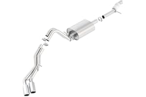 BORLA 140557 Cat-Back Performance Exhaust System for 2015-2020 Chevrolet Tahoe 1500 5.3L V8 Automatic Transmission 2, 4 Wheel Drive 4 Door.
