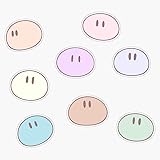 MAGNET Dango Daikazoku Magnetic Vinyl Sticker