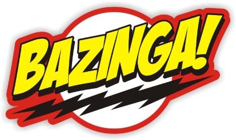 Sea View Stickers Bazinga Funny Car Van Sticker