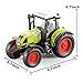 Fistone 1:16 Truck Inertia Farm Tractor Modern Farm Machinery Car Toy Simulation Farmer Tractor Hobby Toys for Kids with LED Lights