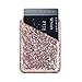 Aroko Phone Card Holder 3M Adhesive Stick-on ID Credit Card Holder for Back of Phone Wallet Case Pouch Sleeve Pocket for Most of Smartphones (Pink)