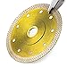 Tile Blade 4.5,Stylish Y&I Porcelain Blade Super Thin Ceramic Diamond Saw Blades for Grinder Dry or Wet Tile Cutter Disc with Adapter 7/8