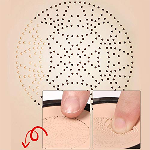 Mushroom Head Air Cushion BB Cream, Concealer Lasting Nude Makeup Moisturizing Brightening Pigment CC Liquid Foundation, Even Skin Tone Makeup Base Primer (Naturai white)