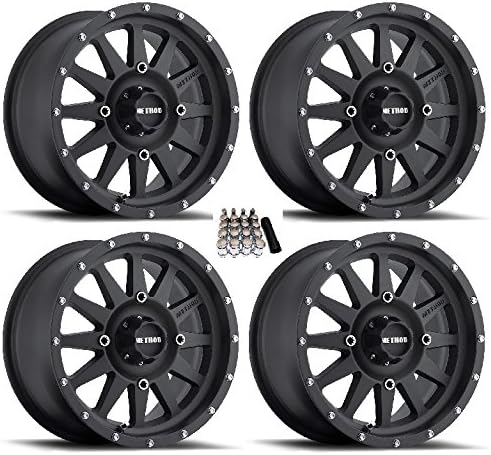 Method Standard UTV/UTV Wheels/Rims Matte Black 14" (4+3) Kawasaki Teryx Mule