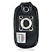 Turtleback Fitted Case Made for Kyocera DuraXV Plus Flip Phone Black Leather Rotating Removable Metal Belt Clip -