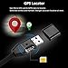 2-in-1 Spy GPS Tracker for Car and USB Charger Cable, Real Time Vehicle Tracking Device - Support T Mobile GSM GPRS Card, No Monthly Fee - for iPhone & Android Phone