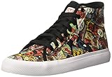 DC Men's Deadpool Villain 2 Skate Shoe, Black