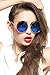 Sexy Retro Oversized Large Round Sunglasses For Women With Luxury Case