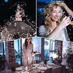 Blingstar Solar String Lights, 2 Pack Each 100 LED