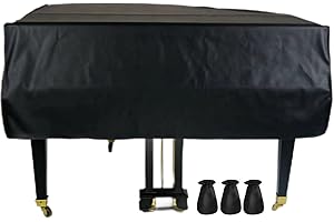 Grand Piano Cover - GLHDDL Professional Grade Waterproof, Dustproof, Scratch-resistant - Baby Grand Piano Cover(180cm/70.87in)