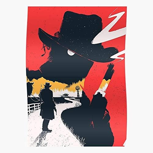 Red Redemption Poster Dead, Gift For Home Decor Wall Art Print Poster