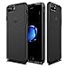 iPhone 8 Plus Case / iPhone 7 Plus Case Patchworks Sentinel Case Matte Black for iPhone 8 Plus / 7 Plus / 6s Plus / 6 Plus - Micro Texture Clear Transparent Dual Layer Cover Protective Bumper Case