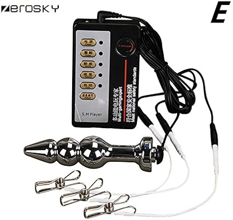 Amazon Co Jp Anal Plug P Lugニップル電気ショックホストとケーブルelectro Shockボディgスポットマッサージセットsex Toys Forレディースメンズ大きいサイズ ドラッグストア