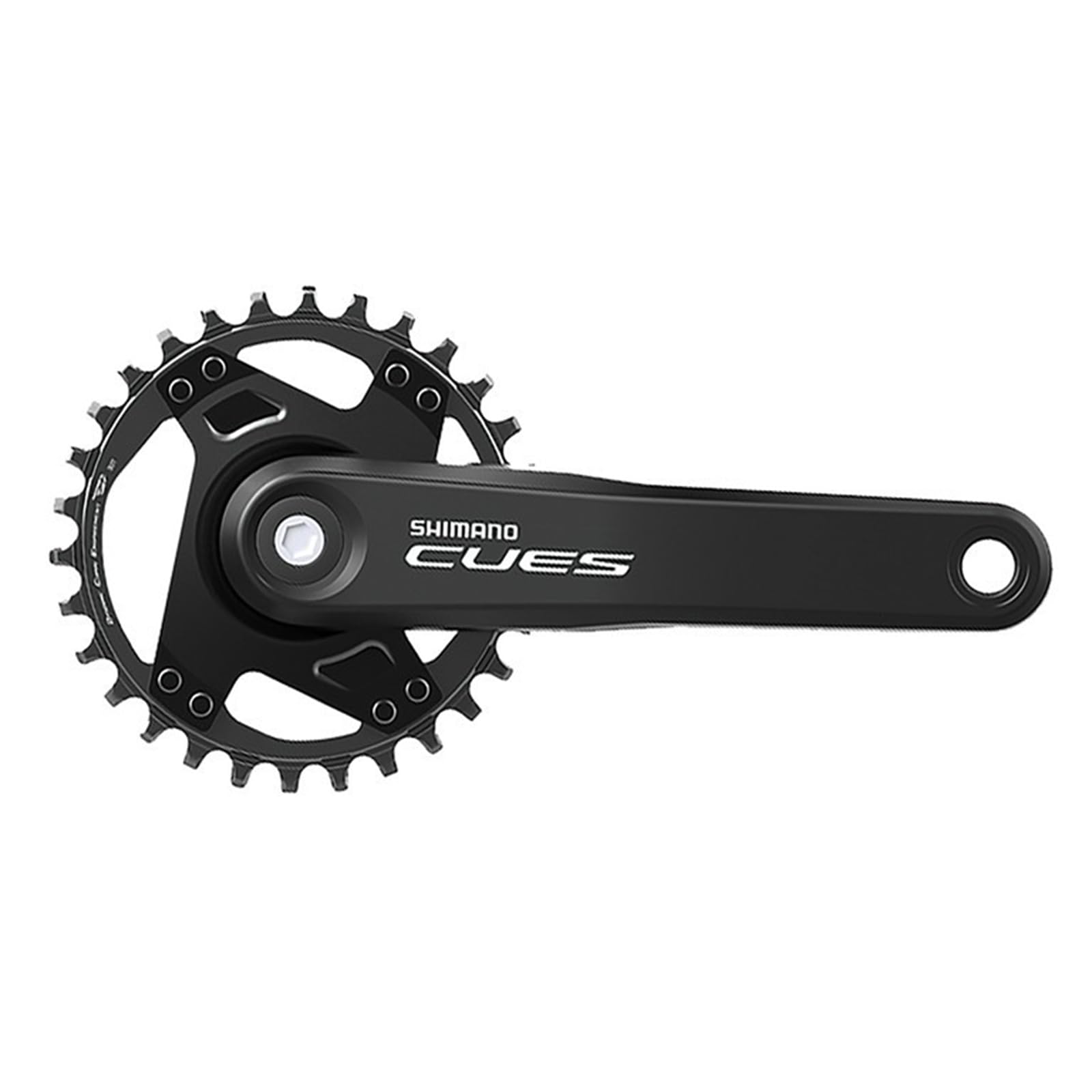 Shimano Cues U4000-1 Crankset 170 mm, Black