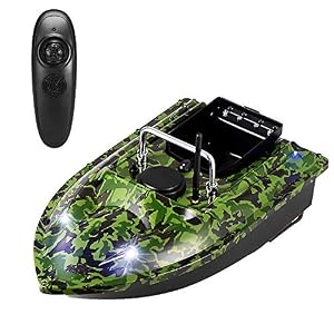 Walory Bateau De Pêche Rc – Sans Fil Télécommande De Pêche Feeder Smart De Pêche Appâts Bateau De Pêche Bateau Pour Adultes Débutants 540 Yards À Distance Gamme
