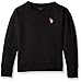 U.S. Polo Assn. Big Girls' Quilted Jersey Dropped Armhole Banded Top