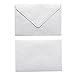 Juvale Mini Gift Card Envelopes White Floral Pattern - 100 Count, 4.1 x 2.75 in, White Paper - Enclosure Cards for Floral Arrangements & Wedding Scrapbook Accents