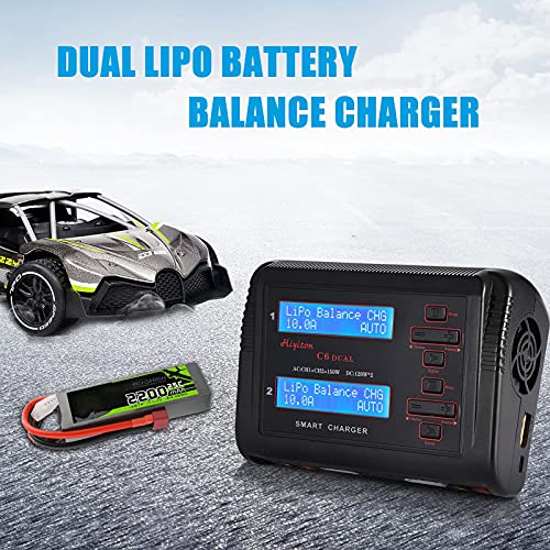 Dual Lipo Charger,Lipo Battery Charger Universal Charging for RC