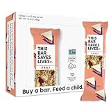 This Bar Saves Lives., Granola Bars Peanut Butter Jelly, 1.4 Ounce, 12 Pack