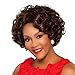 Vivica A. Fox JADORE-V New Futura Fiber, Deep Lace Front Wig in Color 1B