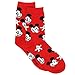 Disney Mickey Mouse Womens 3 pack Crew Socks (9-11 (Shoe: 4-10), Black/Red/Grey)