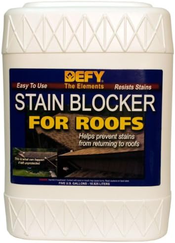 Stain Blocker For Roofs, Case Of 4 One Gallon Containers