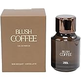 Zara Blush Coffee Perfume for Women Sweet Creamy Coffee and Rose Scent with Vanilla Notes Elegant Velvety Fragrance Eau de Parfum 100ml (3.4 fl. oz.)