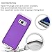 OUBA S8 Case, Galaxy S8 Case, [Dual Layer] Shock Absorption Impact Resistant Armor Rugged Defender Protective Case for Samsung Galaxy S8 - Purple