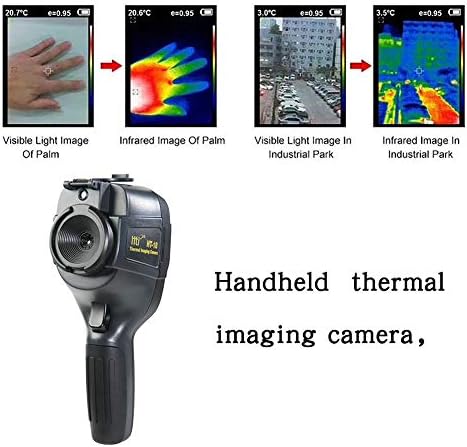 Ksruee 220X160 Infrared Thermal Imager, IR Resolution Handheld 35200 Pixels Thermal Imaging Camera, with 3.2" Color TFT Screen
