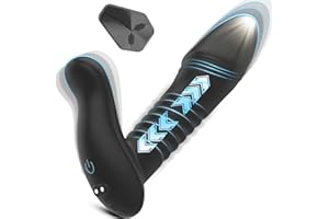 Prostate Massager Thrusting Vibrator Adult Male Sex Toys Butt Plug Female Clit G spot 10 Thrusting & Vibrating Modes Anal Toy