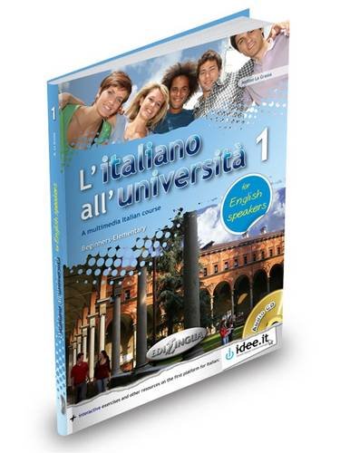 Litaliano Alluniversita Libro Cd Audio 1 For English Speakers Level A1 - 