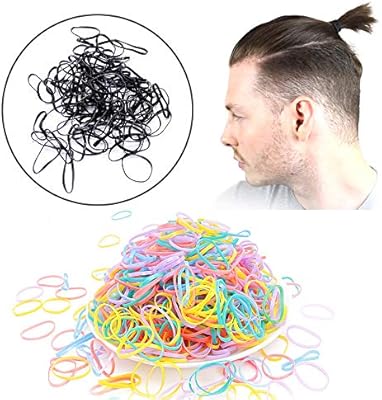 Amazon Com 200pcs Mini Rubber Bands Super Elastic Hair Ties For