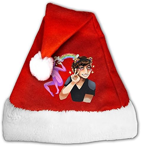ChenEvE Filthy Frank Funny Christmas Santa Hat Elf Hat Xmas Party Hat For Adults Kids
