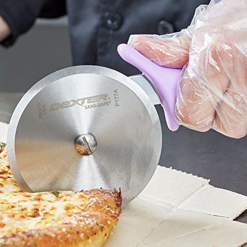 Dexter Outdoors 4" Pizza Cutter with Purple Handle