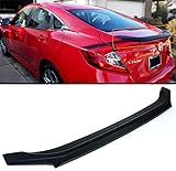 FOR 2016-2017 10TH GEN HONDA CIVIC LX/EX/TOURING 4DR SEDAN JDM SPORT TRUNK LID SPOILER WING