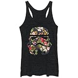 Star Wars Tropical Stormtrooper Womens Graphic Racerback Tank