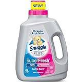 Snuggle Plus Super Fresh Liquid Fabric Softener, Spring Burst, 78.3 Fluid Ounce