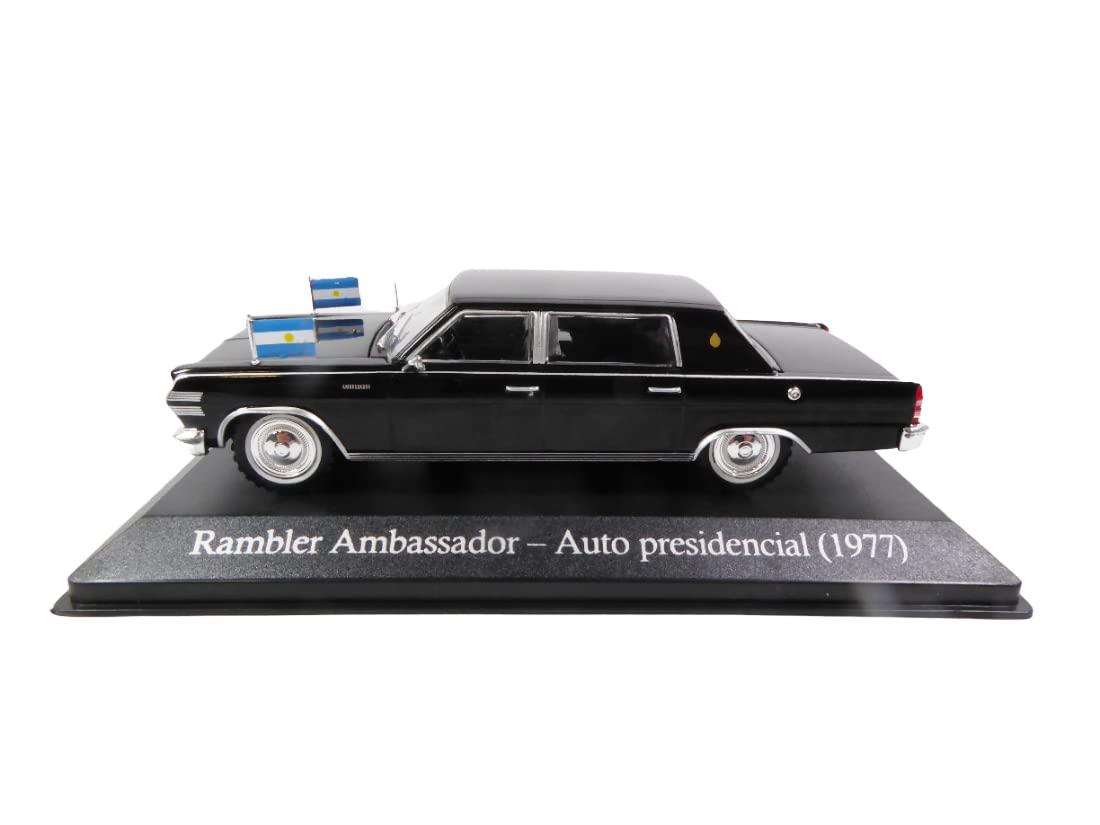 OPO 10 - Miniature car 1/43 compatible with Rambler Ambassador presidential auto 1977 - SA16