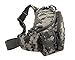 Mens Large ACU Digital Camo Polyester 5 Pocket Fanny Fannie Hip Waist Pack Bag with Key Ring Carabiner